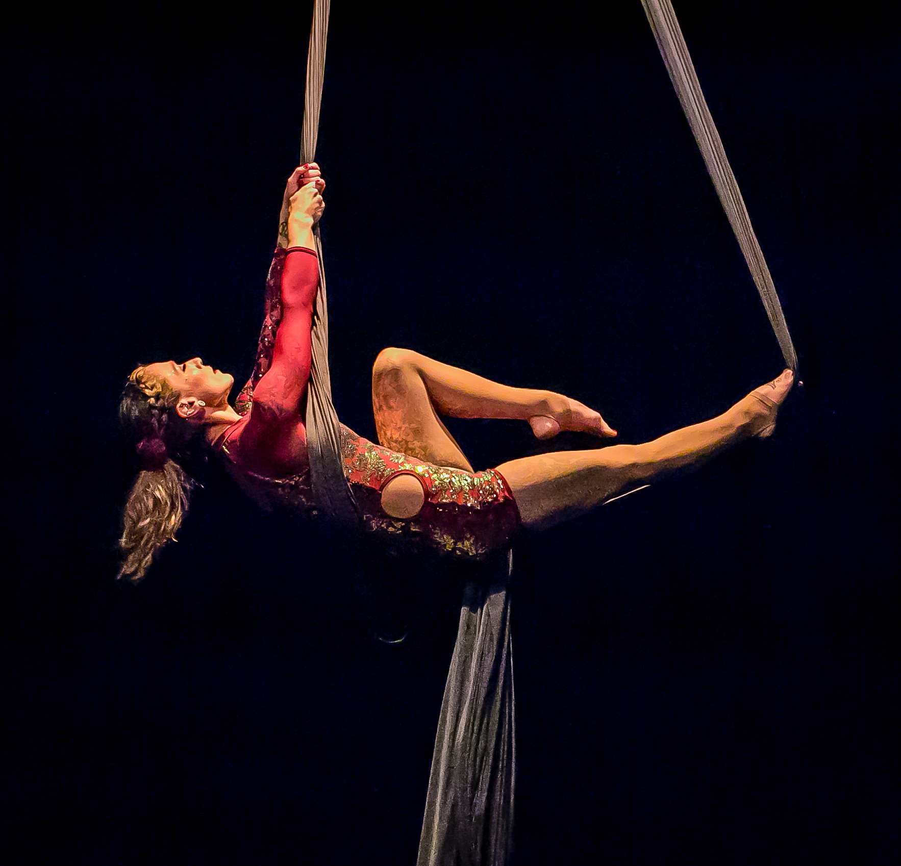 Adult performing