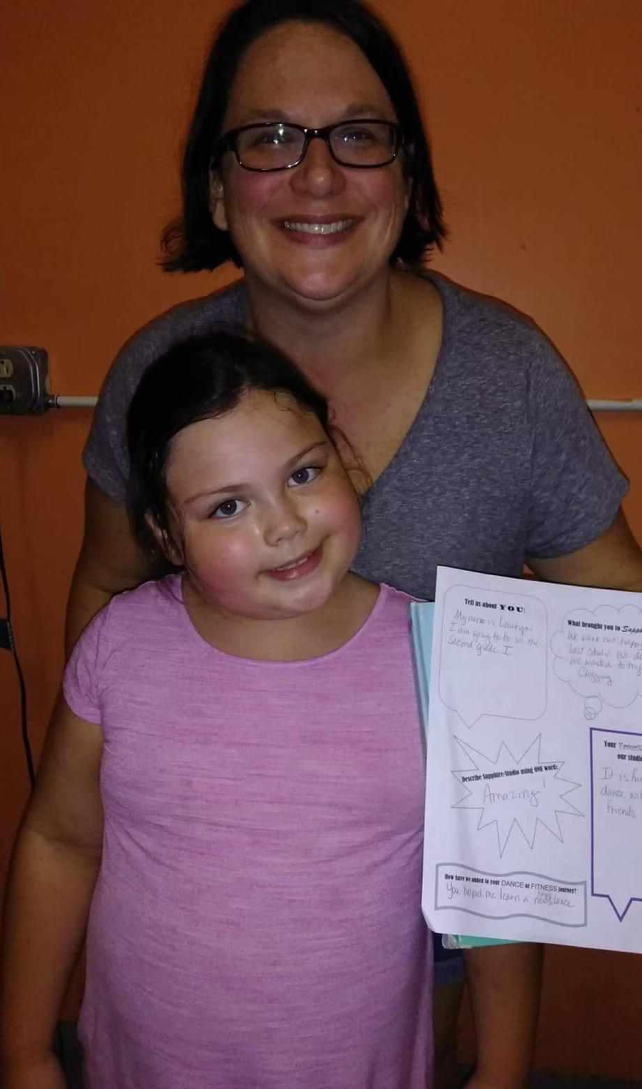 A mother-daughter duo sharing the community they have built at Sapphire Studio