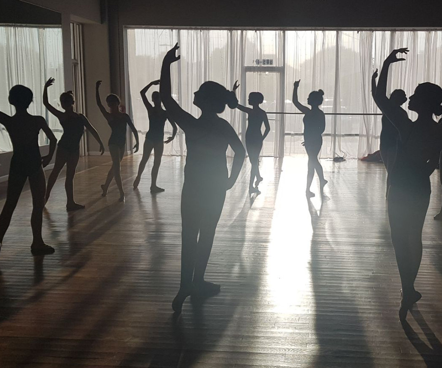Sugar Land Dance Center students in class