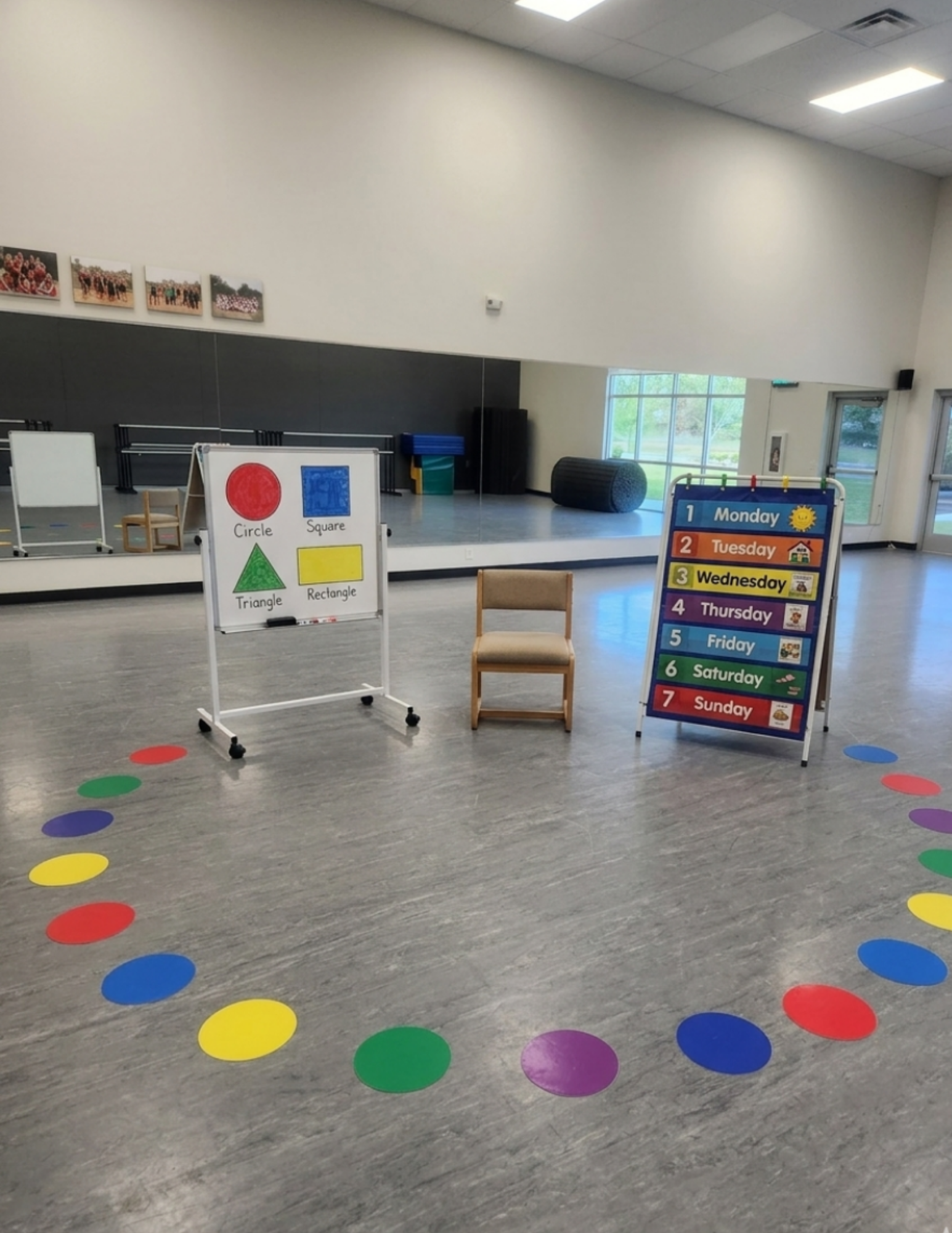 Joyful classroom set up