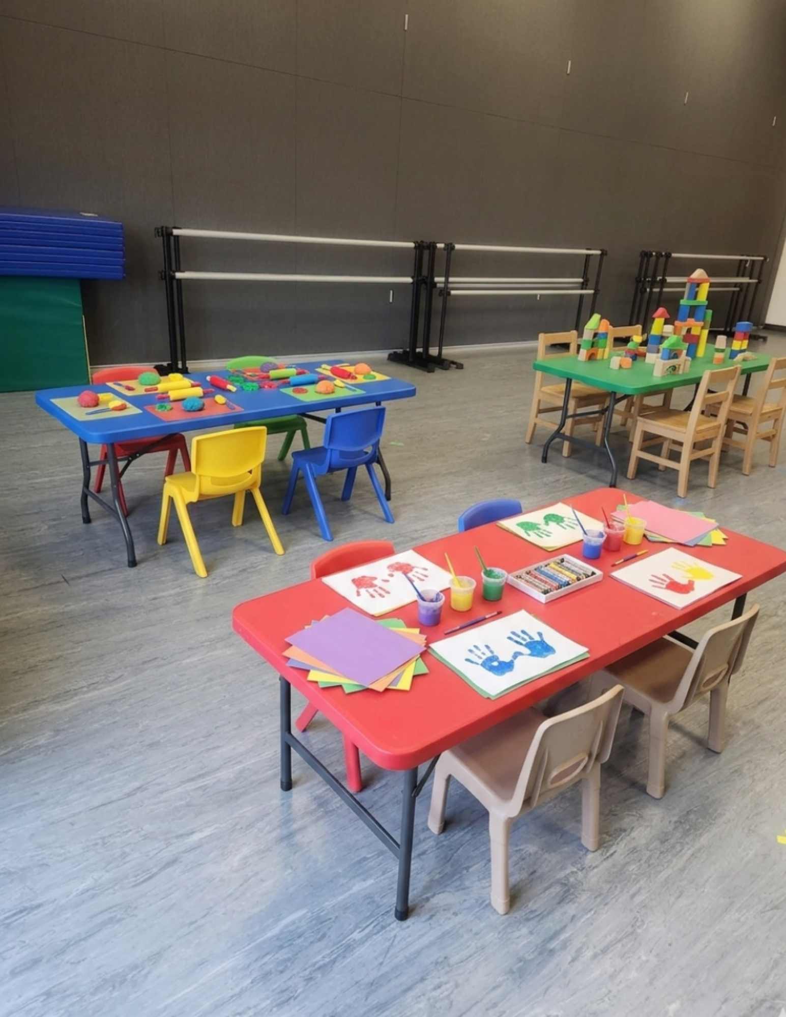 Toddlers classroom set up